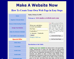 Make A Website Now